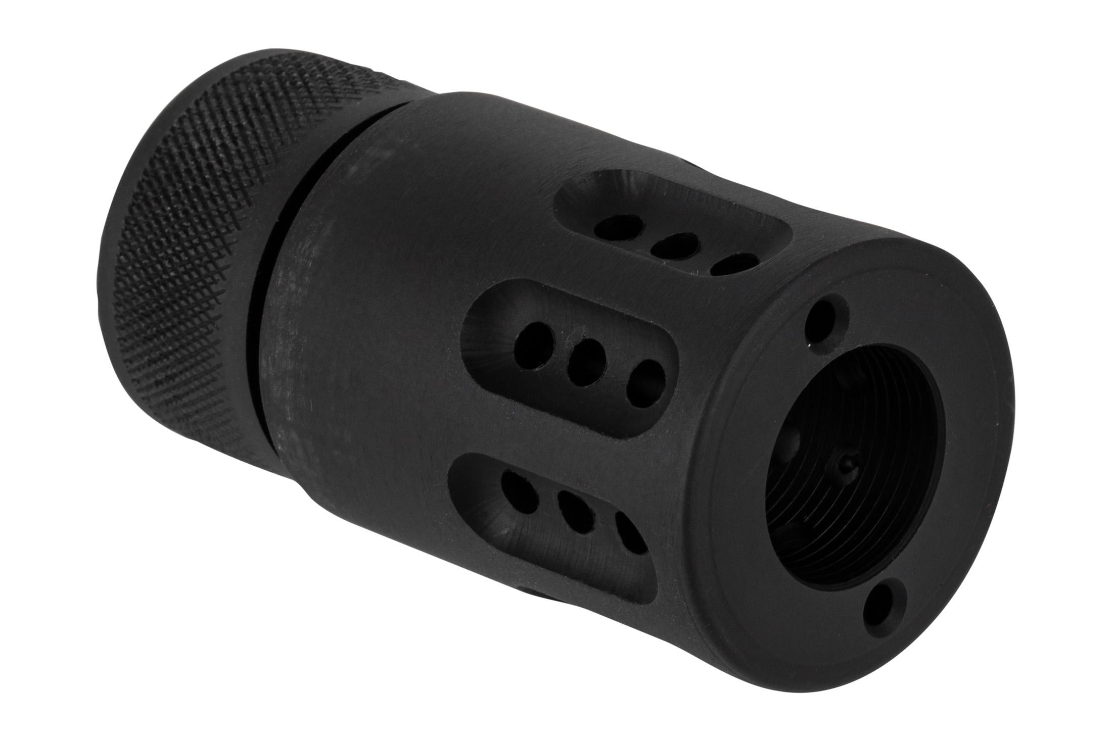 Guntec USA 308 Mini Slip Over Barrel Shroud - Multi Port Brake - 5/8x24